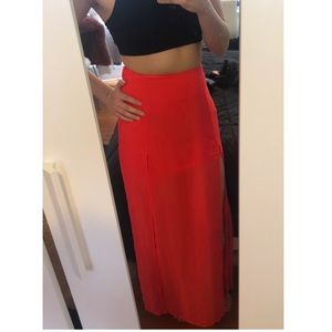 Split skirt 5/$28 🔴 SOLD 🔴
